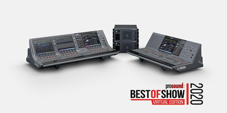 RIVAGE PM5和PM3数字混音系统，实力斩获IBC 2020 Best of Show大奖