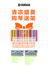清凉盛夏，购琴送架 